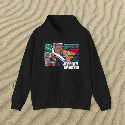 Grand Theft Epstein | Hooded Sweatshirt