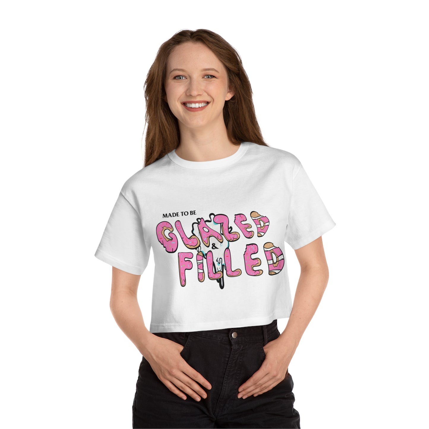 Glazed and Confused | Women's Cropped T-Shirt