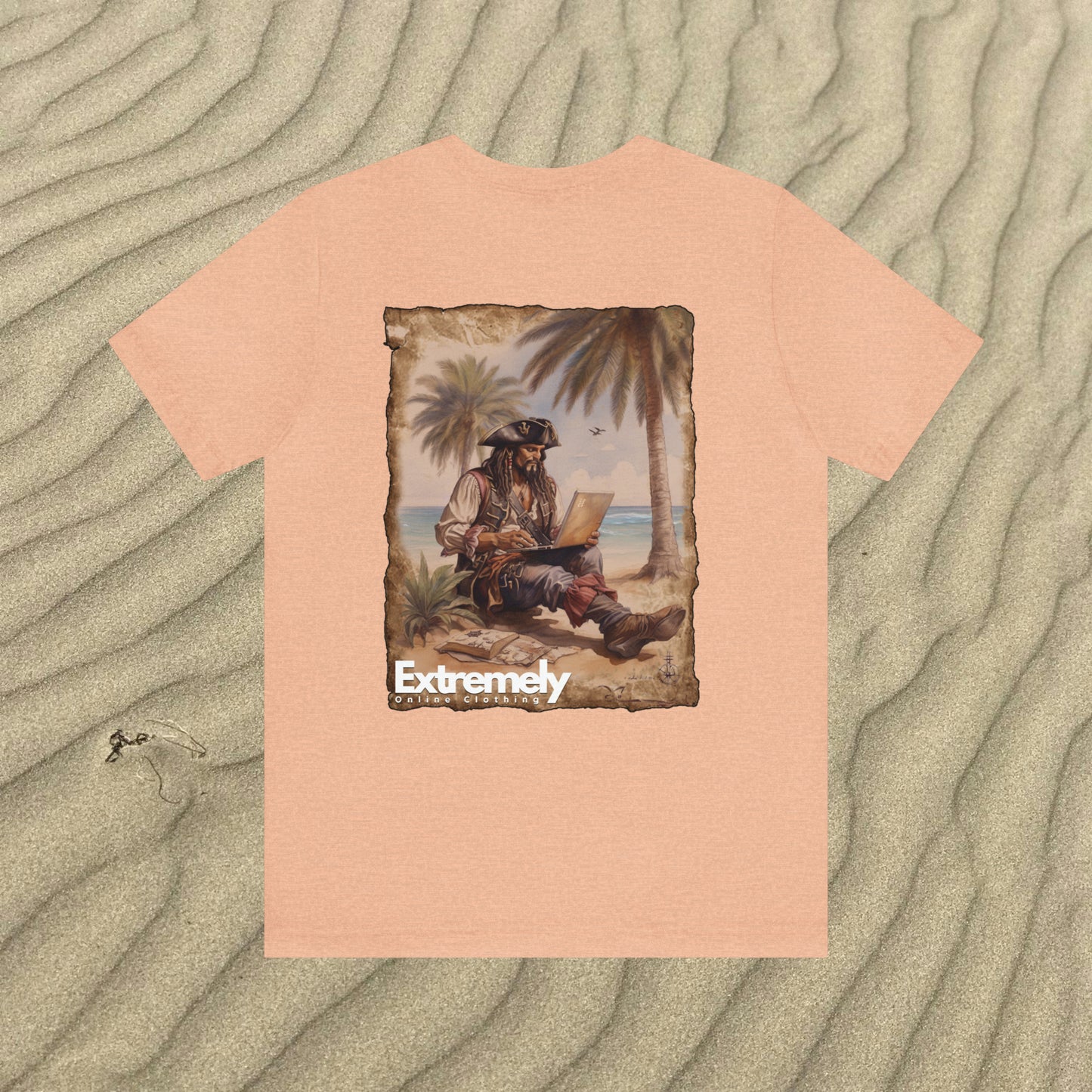 Extremely Online Pirate | Short Sleeve Tee