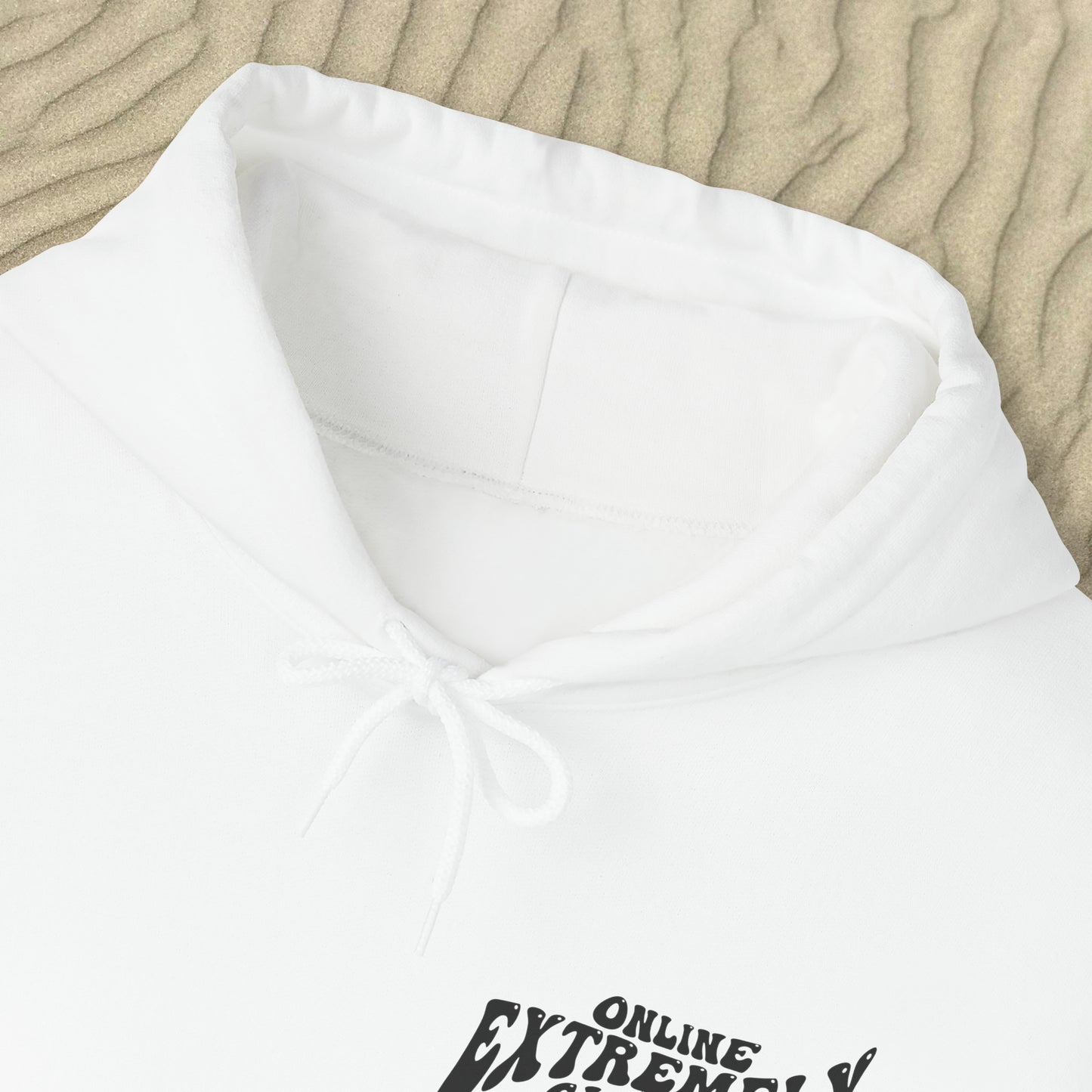 Extremely Online Waves | Hooded Sweatshirt