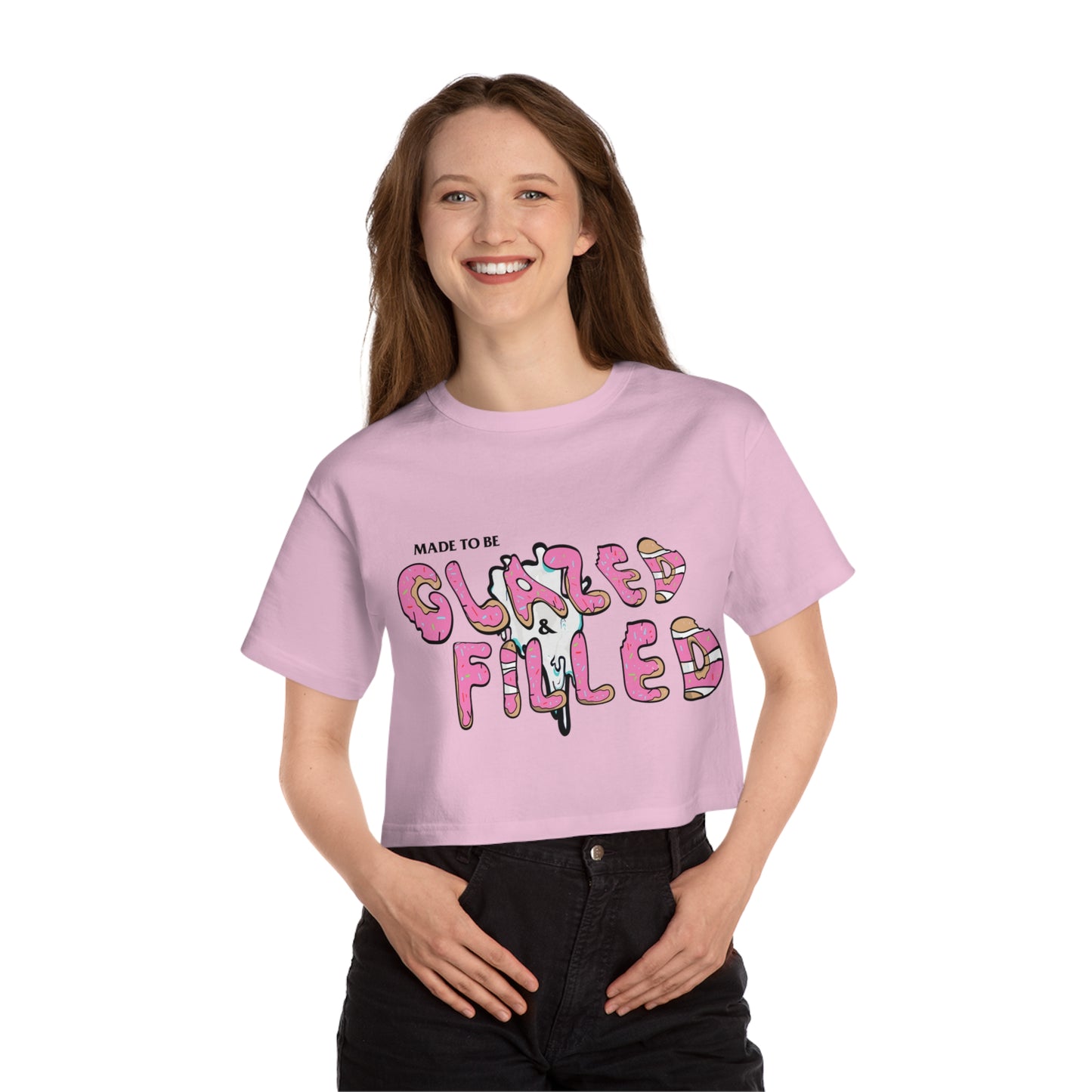 Glazed and Confused | Women's Cropped T-Shirt