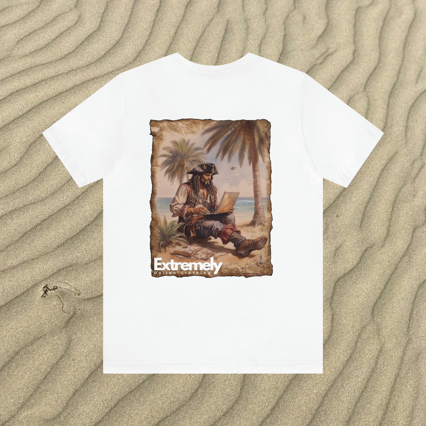 Extremely Online Pirate | Short Sleeve Tee