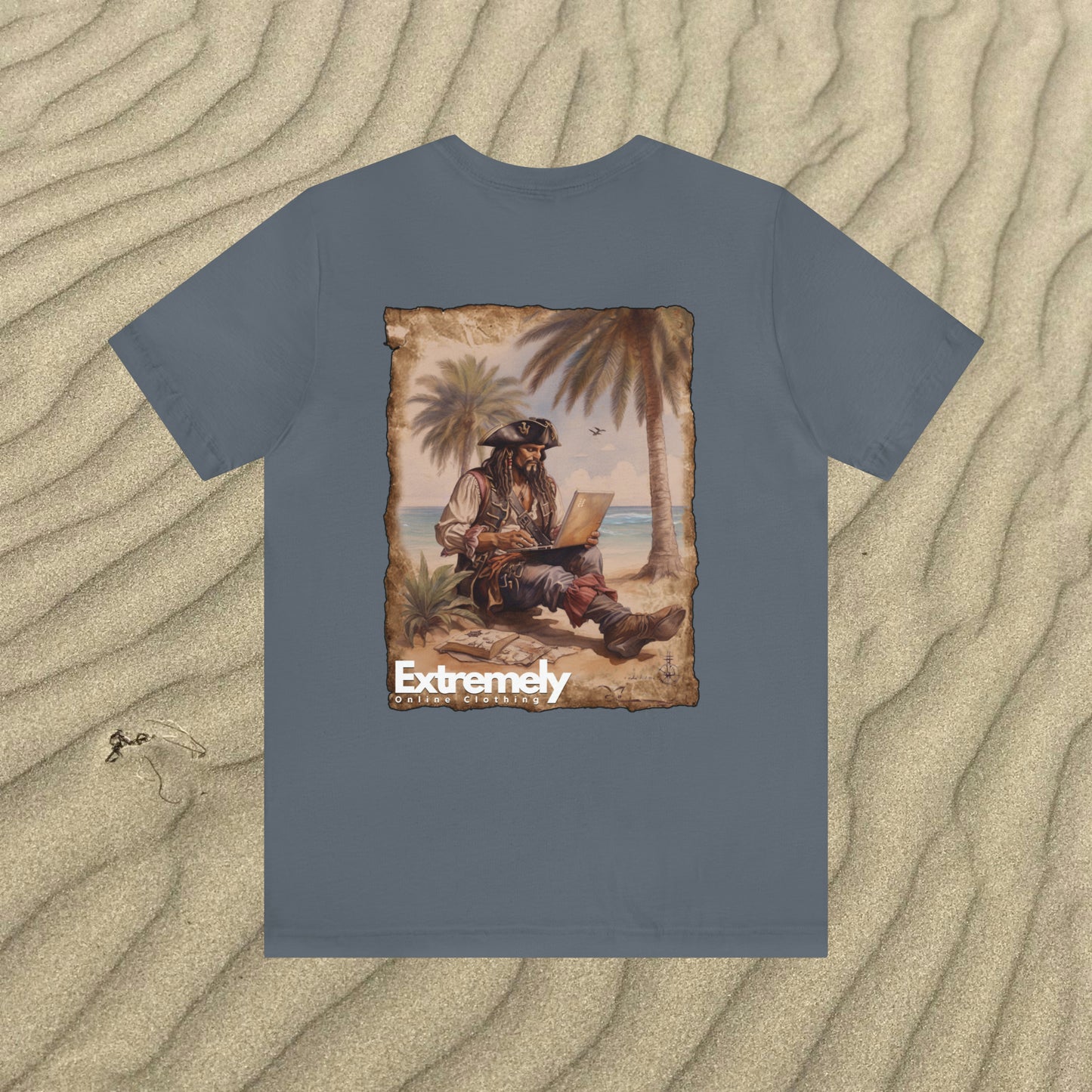 Extremely Online Pirate | Short Sleeve Tee