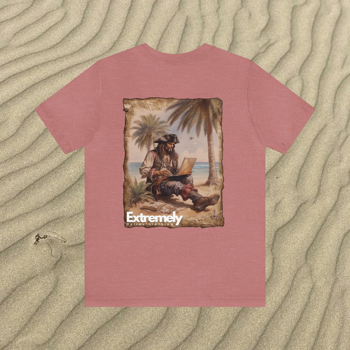 Extremely Online Pirate | Short Sleeve Tee