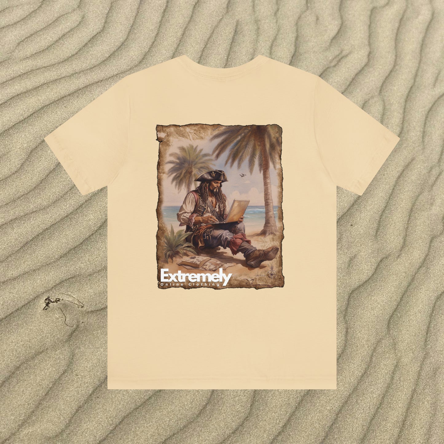 Extremely Online Pirate | Short Sleeve Tee