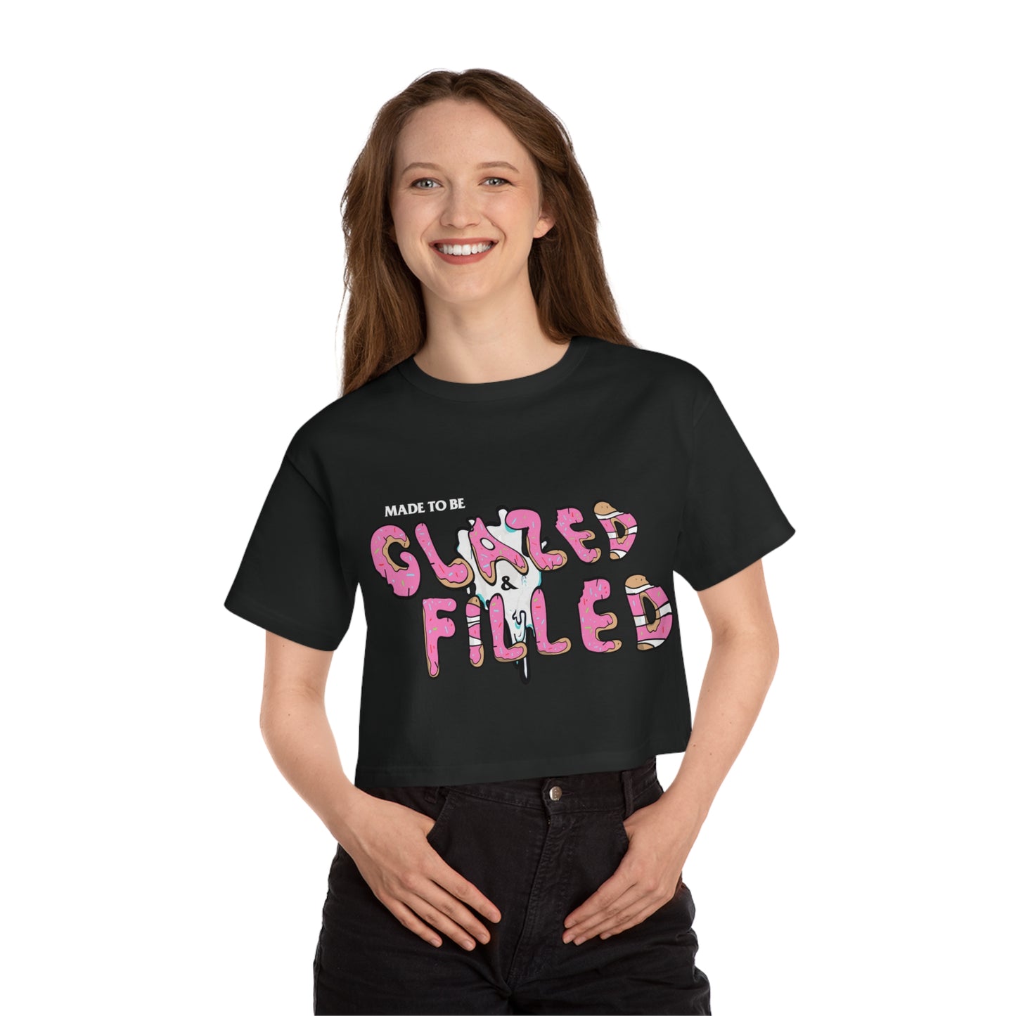 Glazed and Confused | Women's Cropped T-Shirt