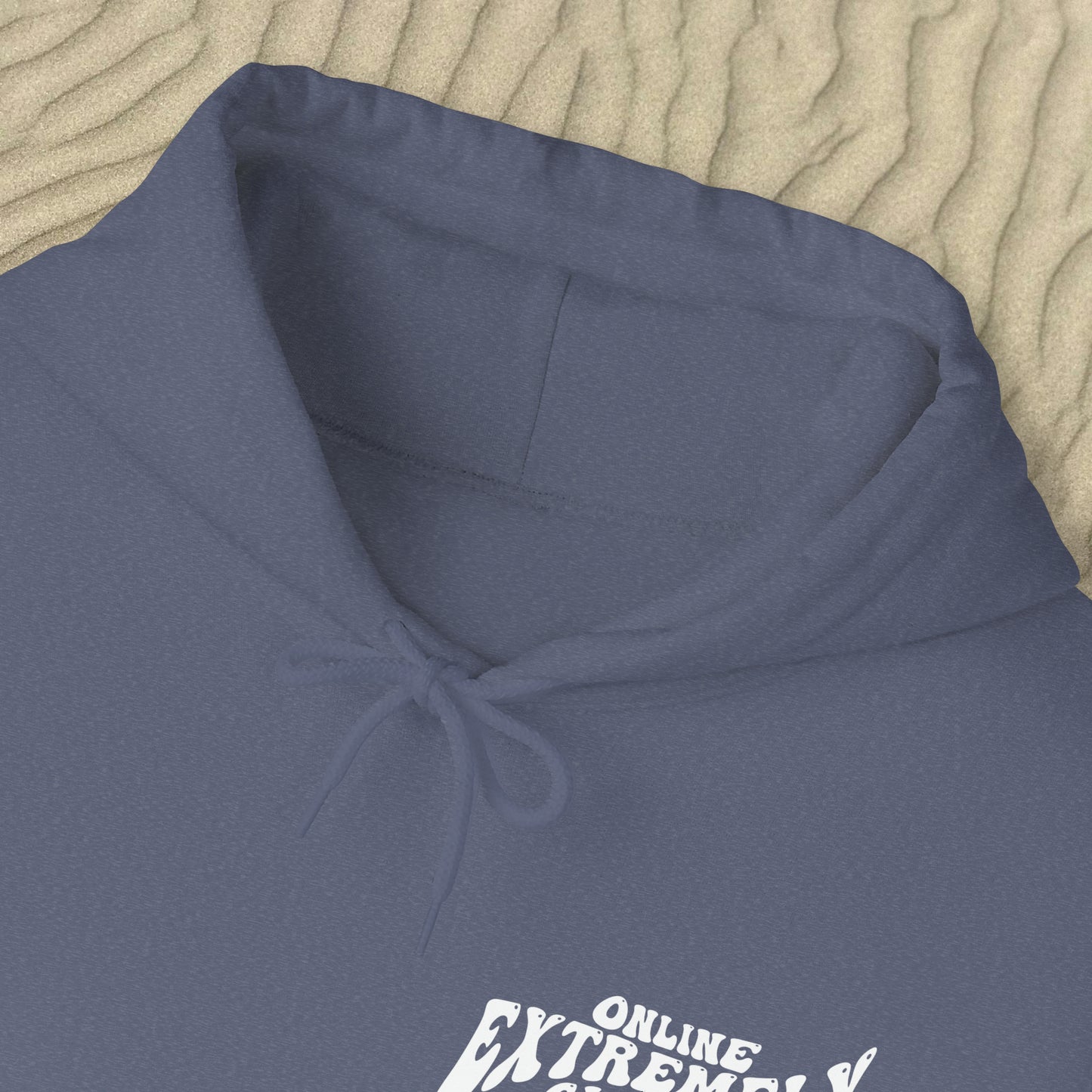 Extremely Online Waves | Hooded Sweatshirt