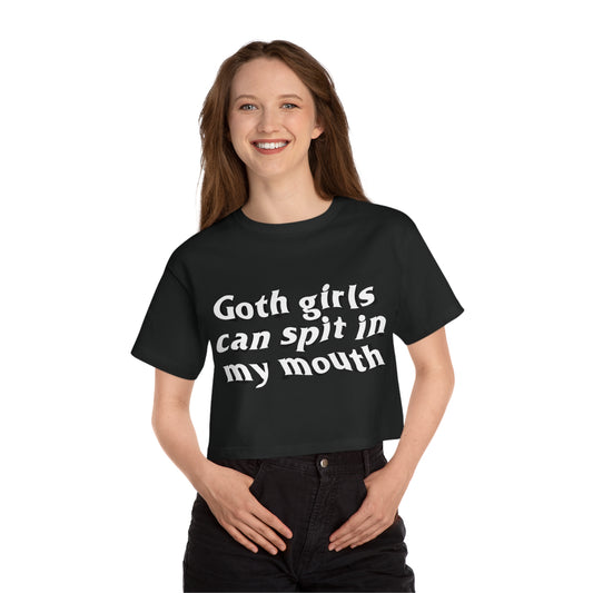 Goth Girls | Women's Cropped T-Shirt