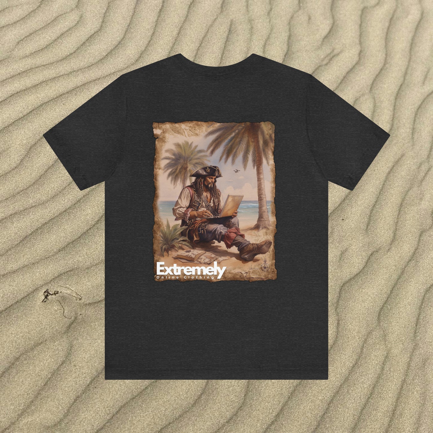 Extremely Online Pirate | Short Sleeve Tee