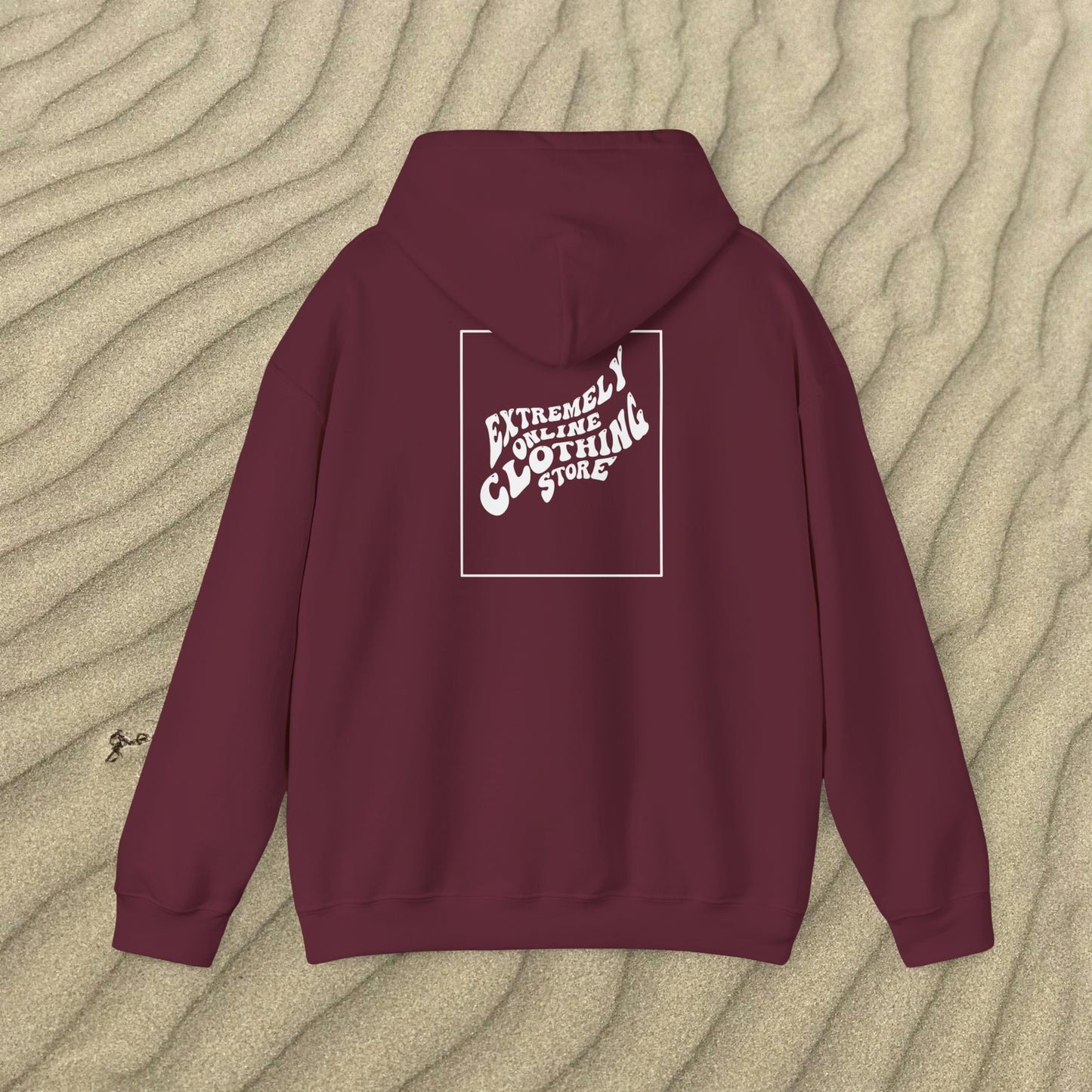 Extremely Online Waves | Hooded Sweatshirt