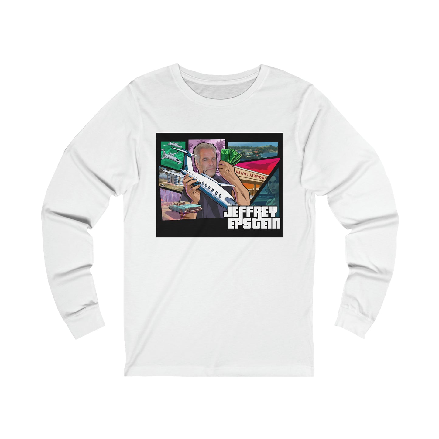 Grand Theft Epstein | Long Sleeve Tee