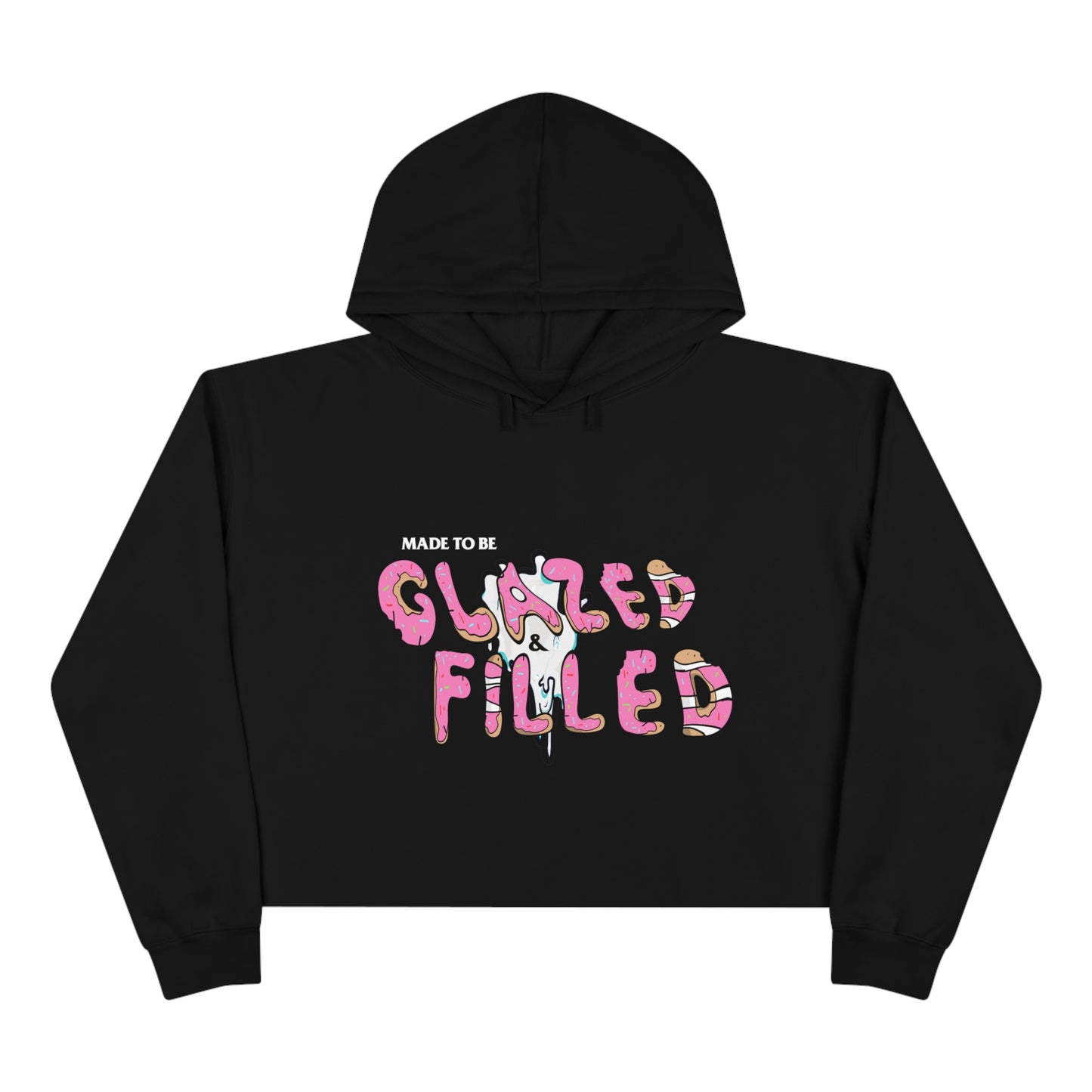 Glazed and Confused | Cropped Hoodie