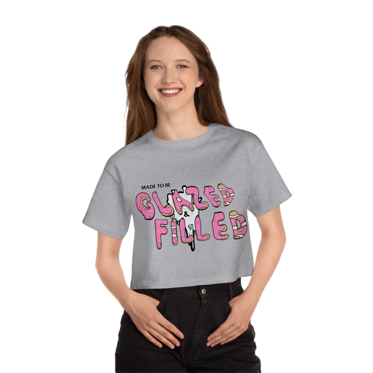 Glazed and Confused | Women's Cropped T-Shirt