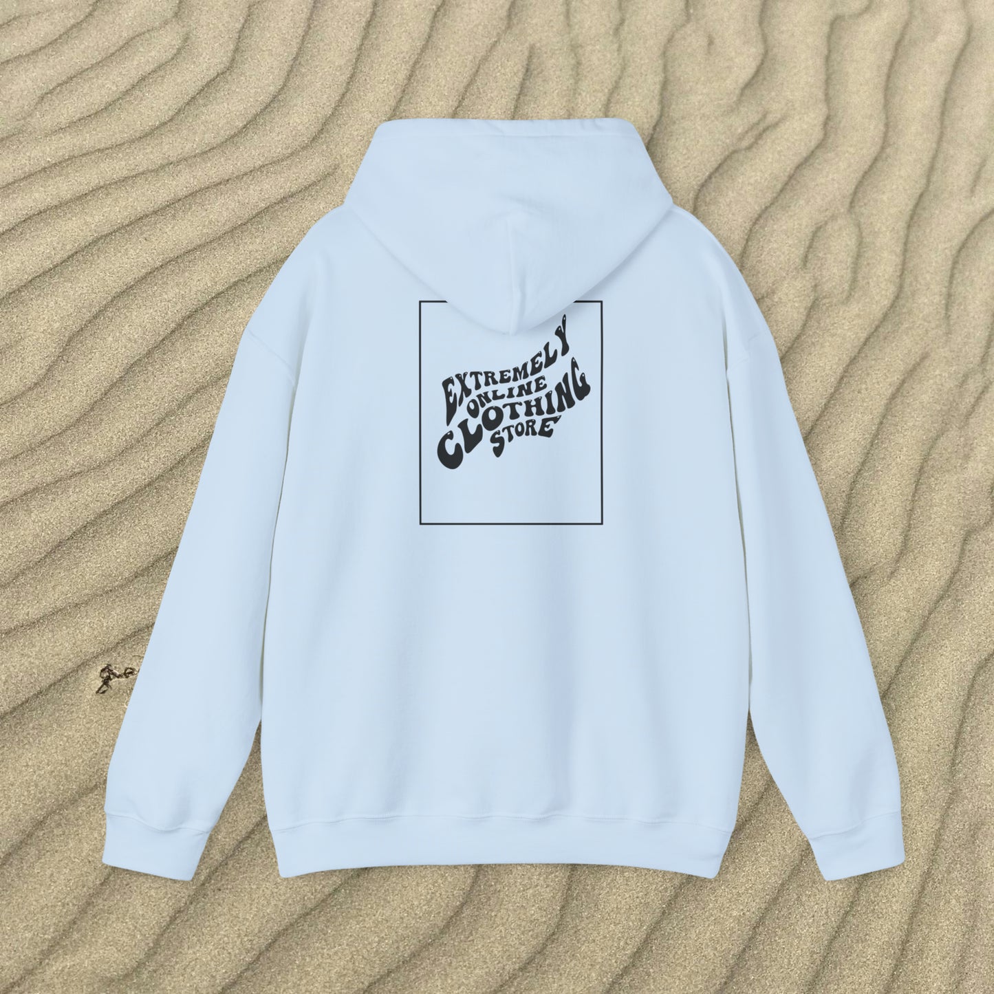 Extremely Online Waves | Hooded Sweatshirt