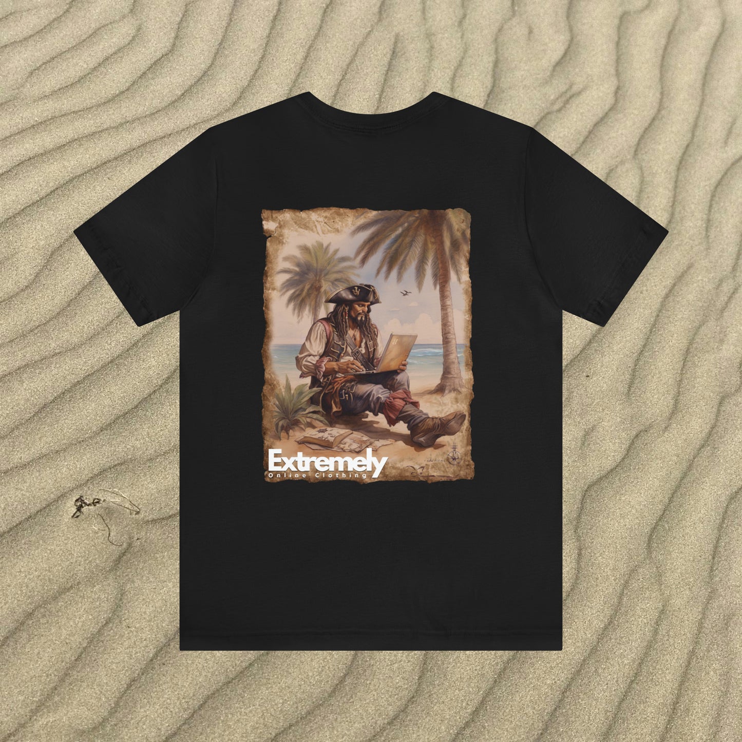 Extremely Online Pirate | Short Sleeve Tee