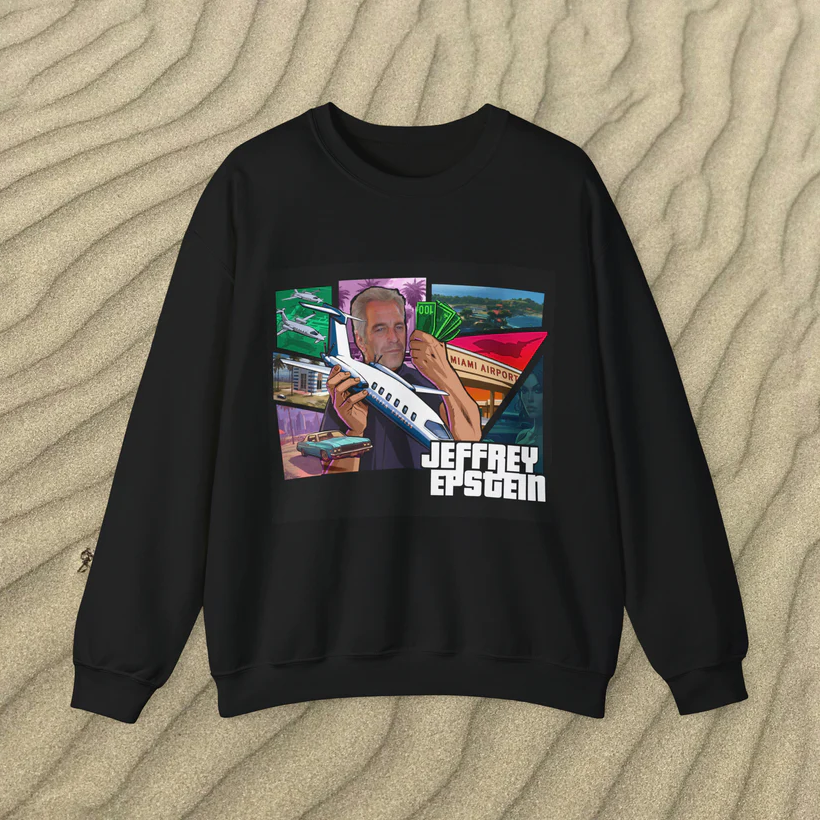 Grand Theft Epstein | Crewneck Sweatshirt