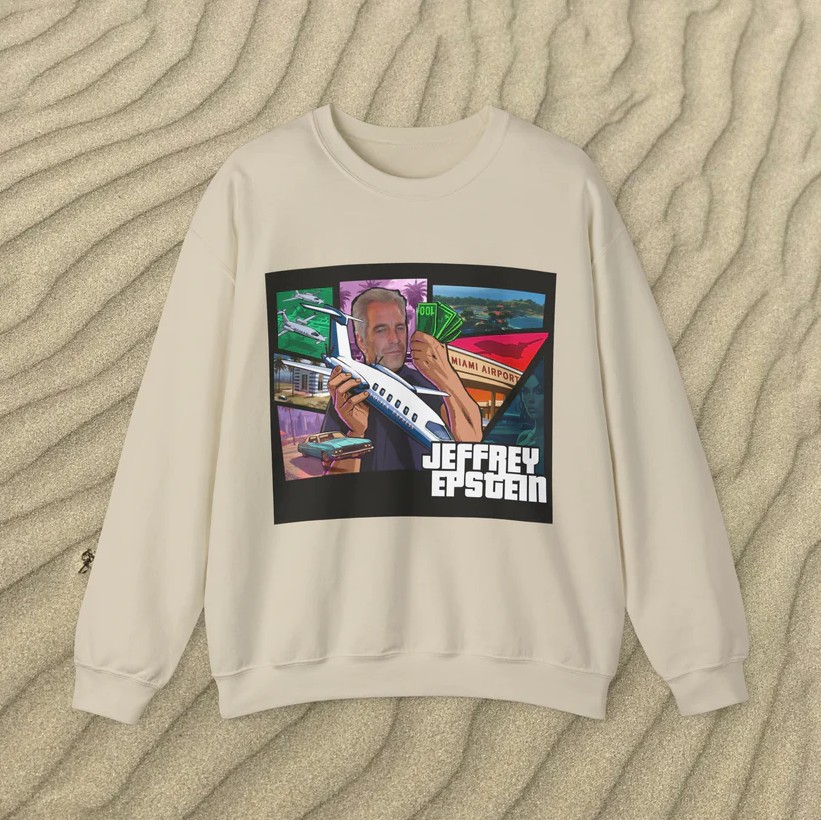 Grand Theft Epstein | Crewneck Sweatshirt