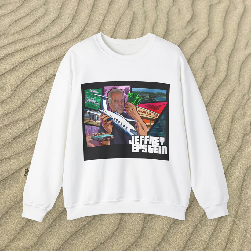 Grand Theft Epstein | Crewneck Sweatshirt